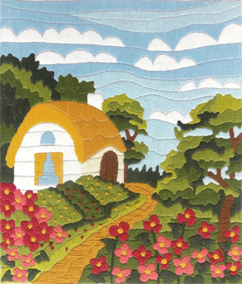 Landscapes | Embroidery kits, NEW Arrival | Needlepoint Kits