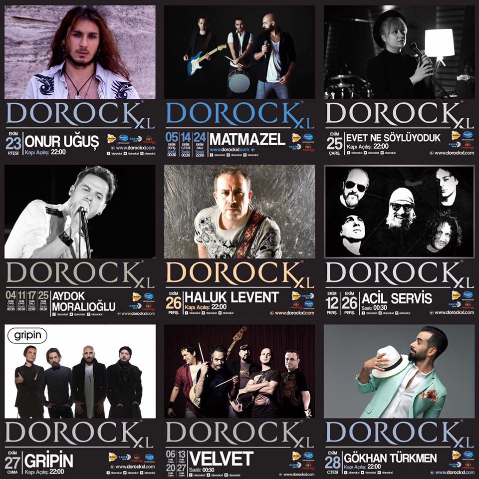 Dorock XL Konser Takvimi