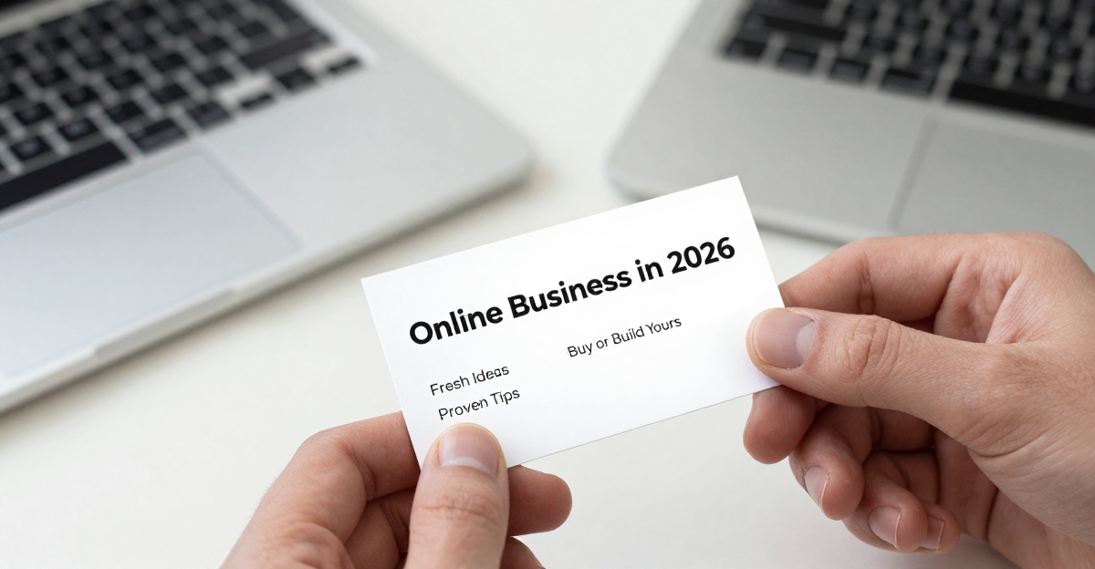 Online Business in 2026: Fresh Ideas, Proven Tips, and How to Buy or Build Yours
