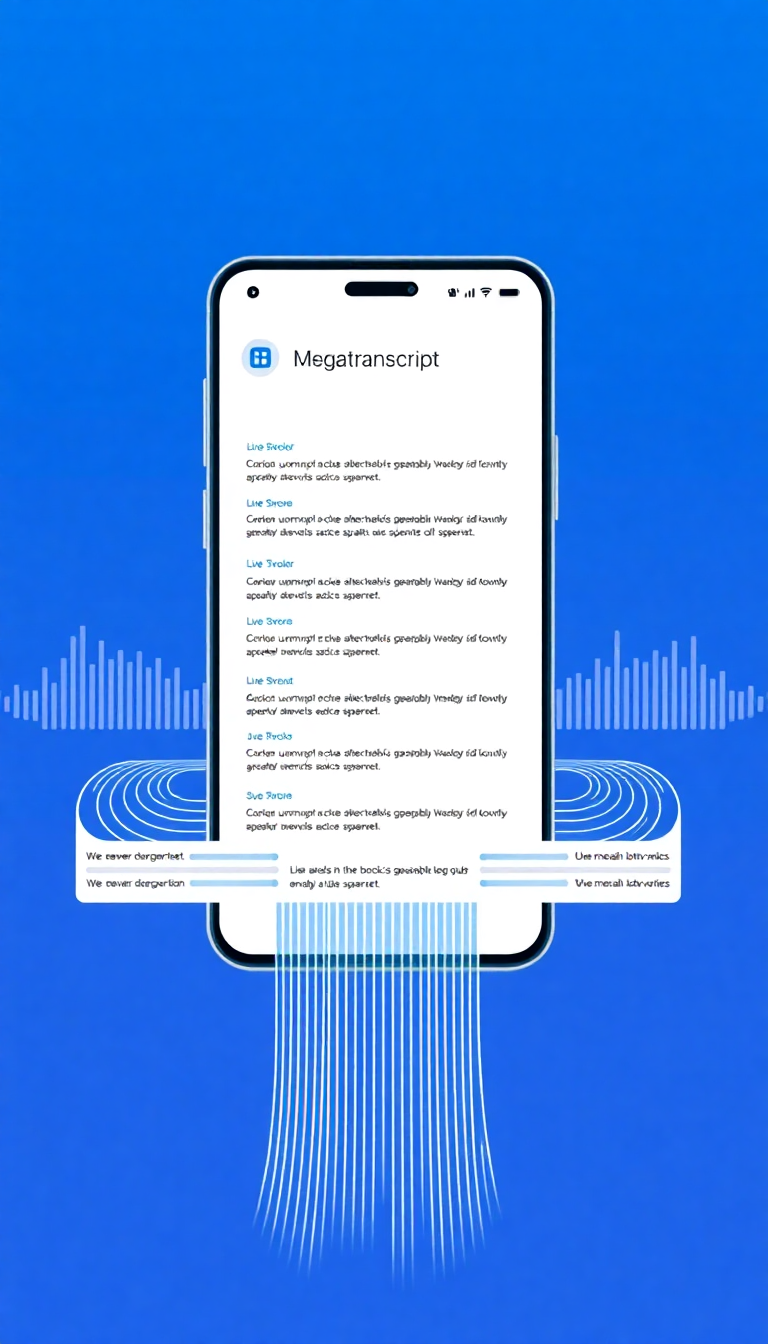 MegaTranscript Is Now on Google Play: AI Transcription With Speaker Diarization