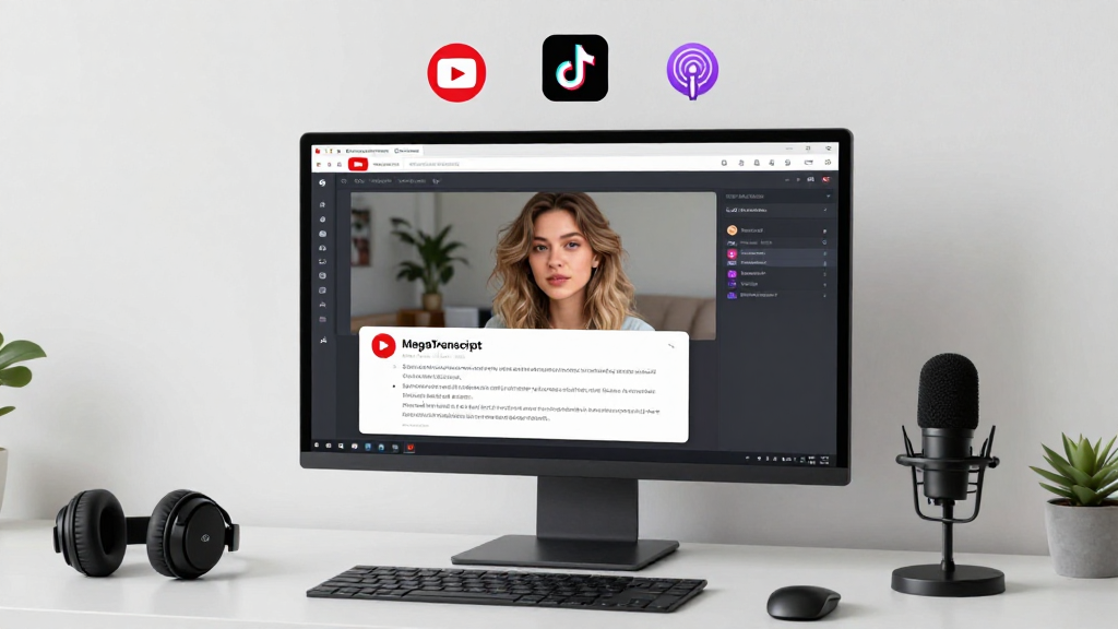Create a YouTube Channel with AI Voiceovers Using MegaTranscript