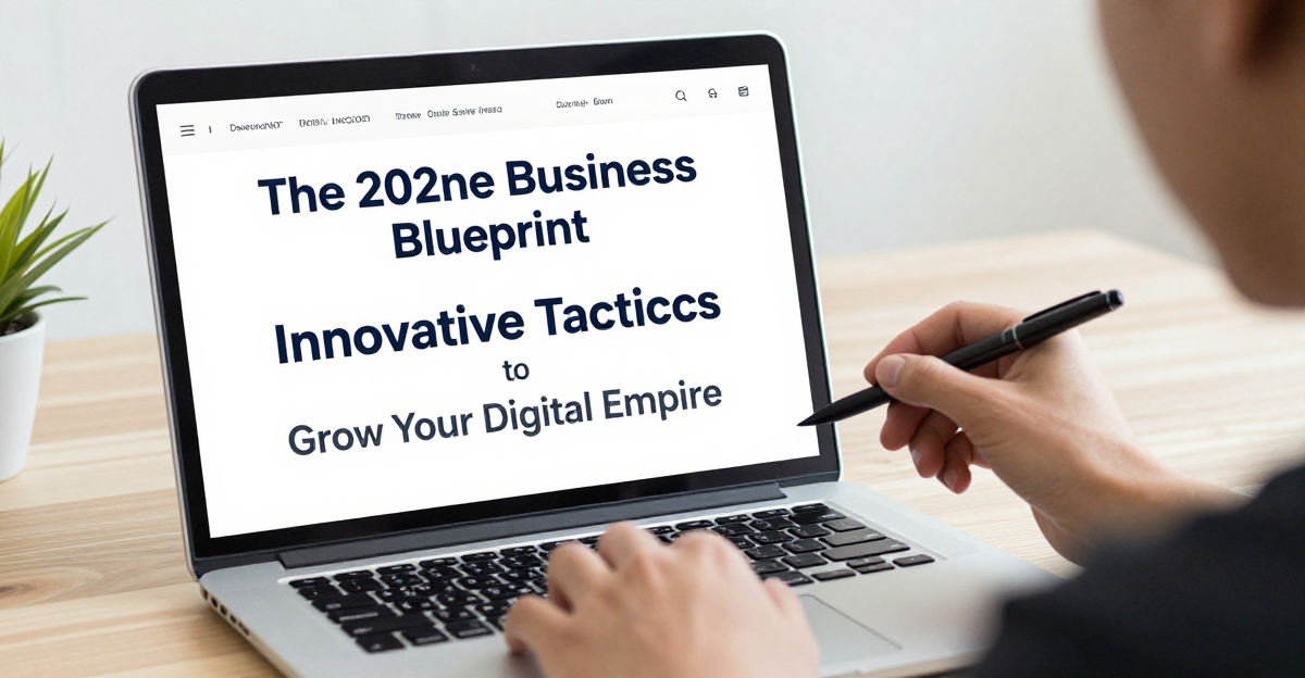 The 2026 Online Business Blueprint: Innovative Tactics to Grow Your Digital Empire