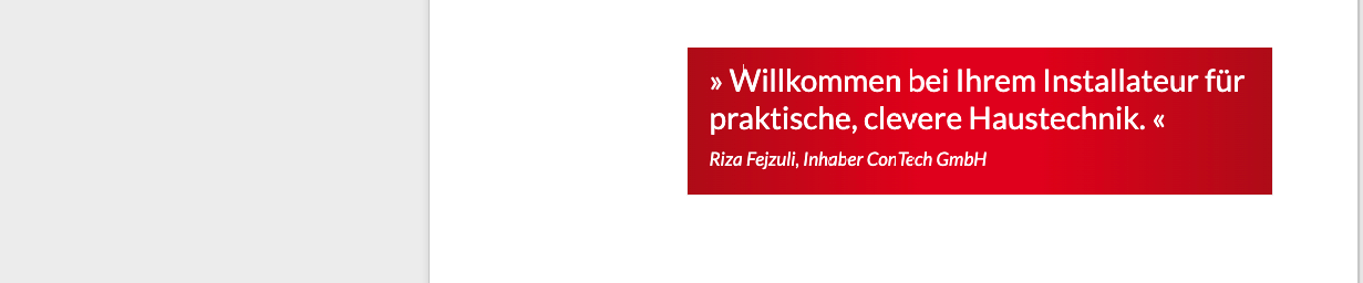 Contech Installationen GmbH