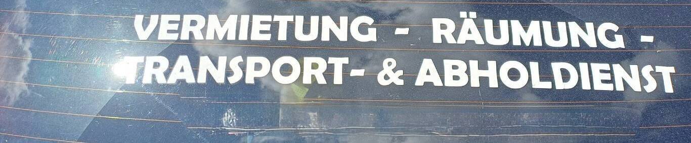Vermietung, Räumung, Transport & Abholdienst Geibel KLG
