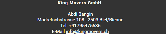 King Movers GmbH 