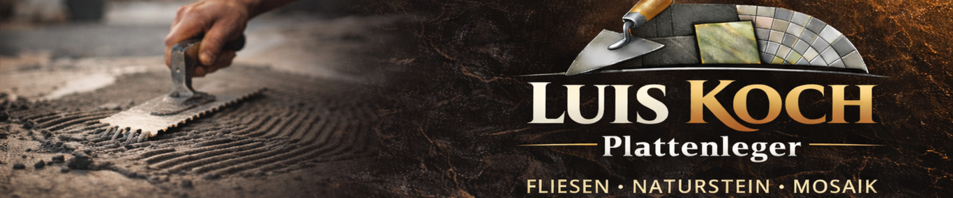 Plattenleger Inhaber Luis Koch