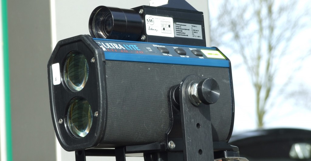 Snelheidscontrole bij Zandwerven in Spanbroek