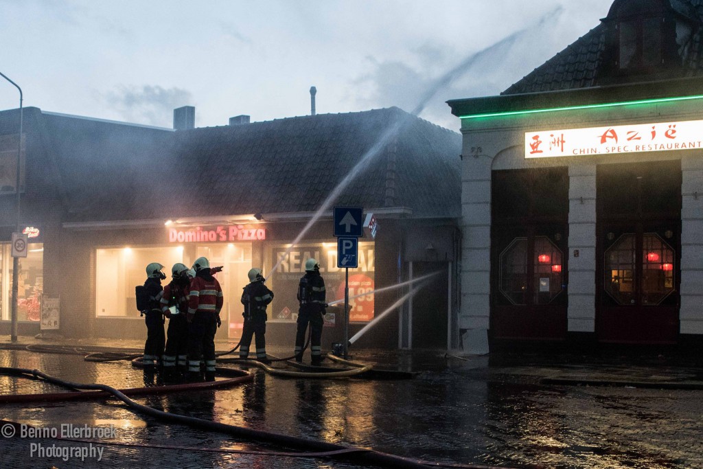 Grote brand in het centrum van Hoorn [video] OnsWestfriesland