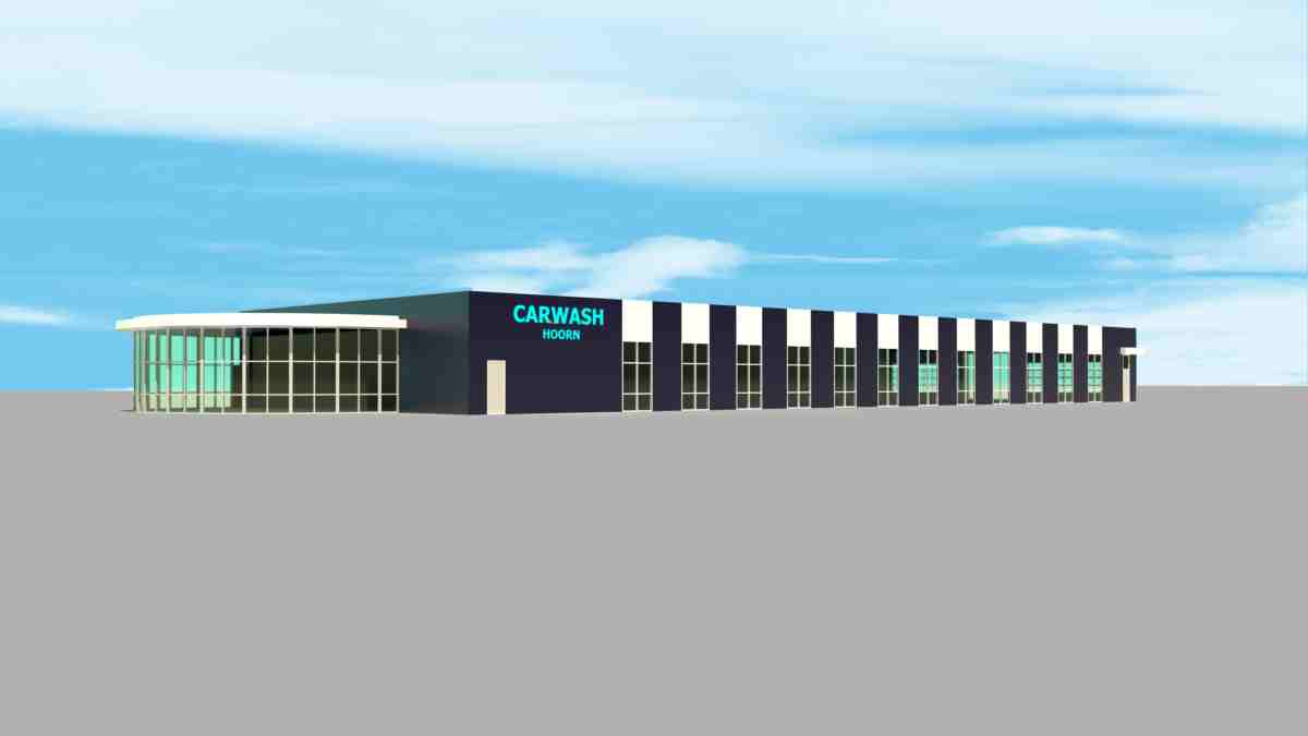 Nieuwe moderne autowascentrum achter McDonalds Hoorn - OnsWestfriesland.nl