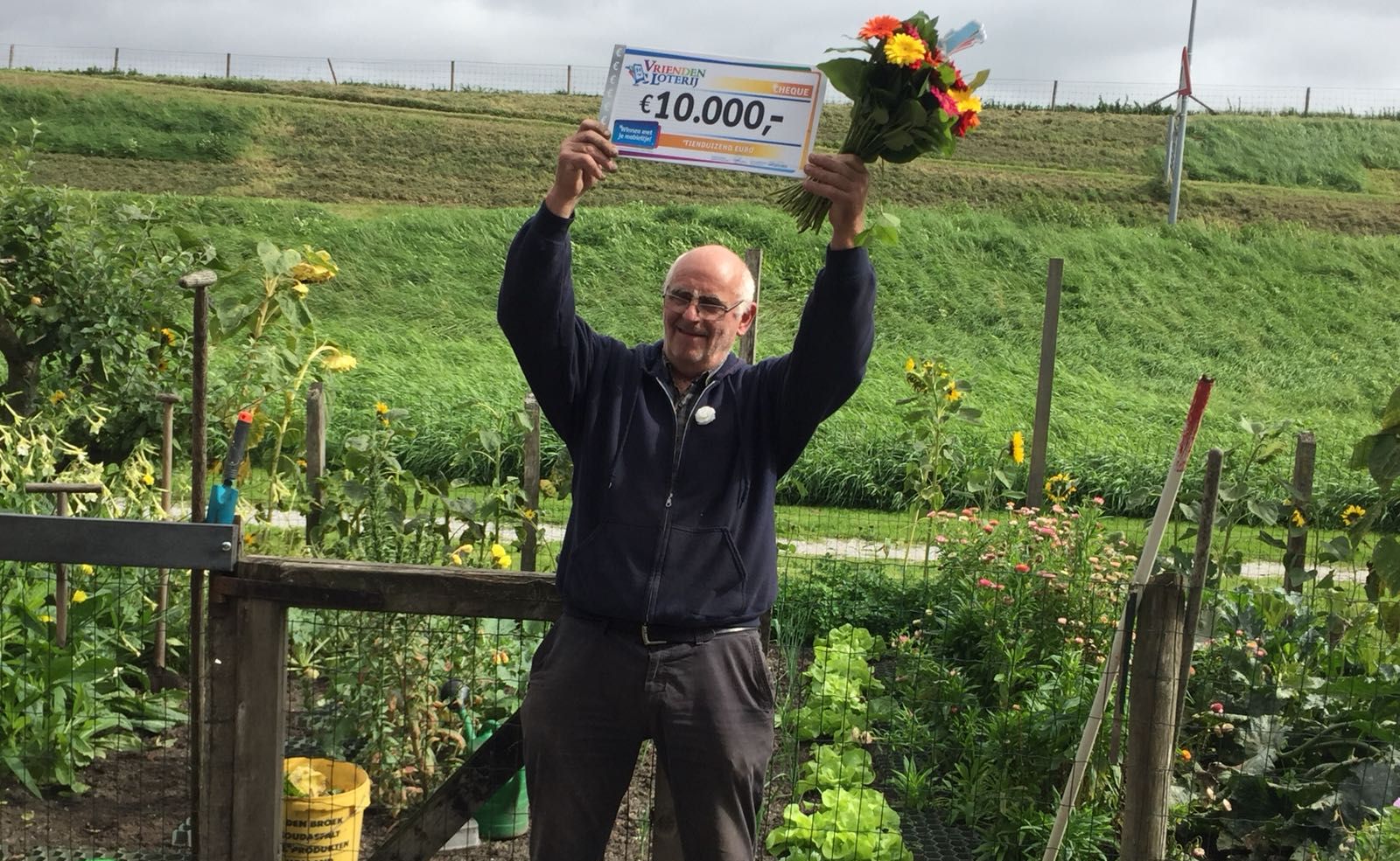 Rene uit Scharwoude wint 10.000 euro in loterij