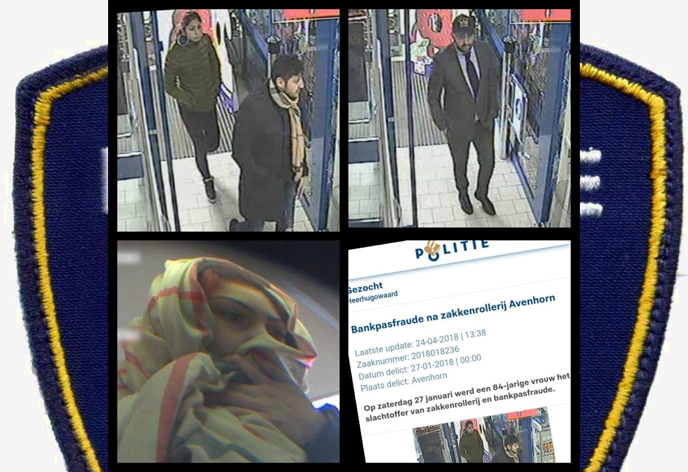 Verdachten pinpasfraude na diefstal in Avenhorn op beeld - OnsWestfriesland.nl