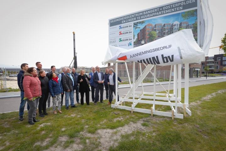 Bouw gezondheidscentrum en 30 appartementen Bangert Oosterpolder gestart