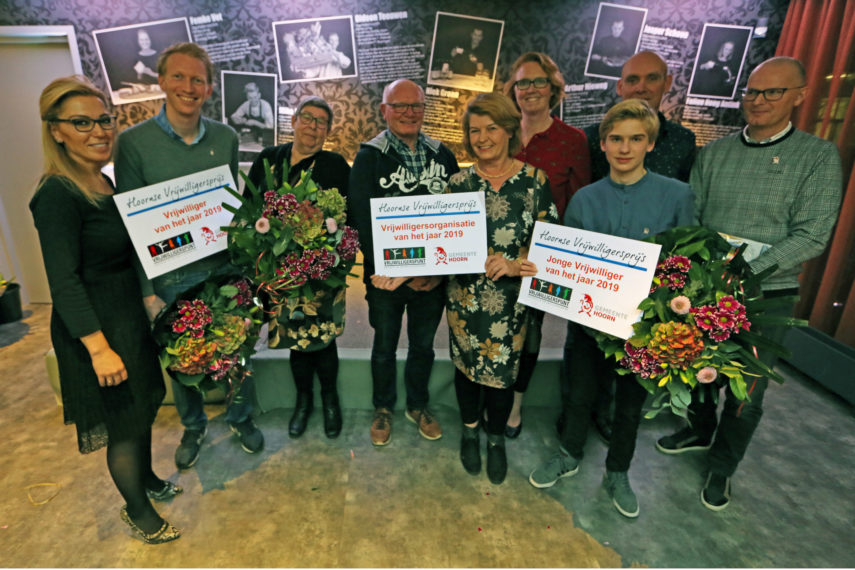 De winnaars van de Hoornse Vrijwilligersprijs 2019 zijn… - OnsWestfriesland.nl