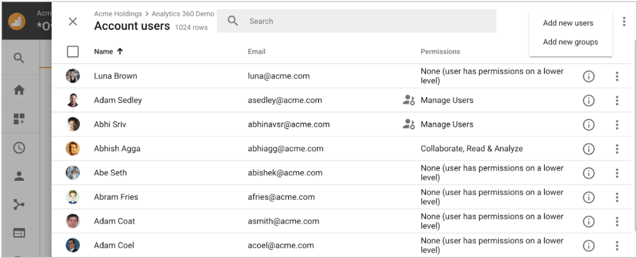 Google Analytics verbessert Nutzerverwaltung google analytics user management - Google Analytics verbessert Nutzerverwaltung