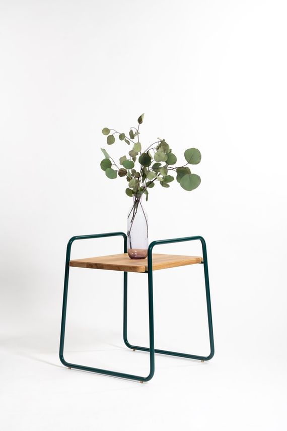 Stolička 3S / Zelená by DURO DESIGN,
