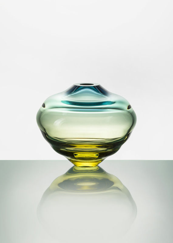 LENTIL VASE 8 by František Jungvirt,