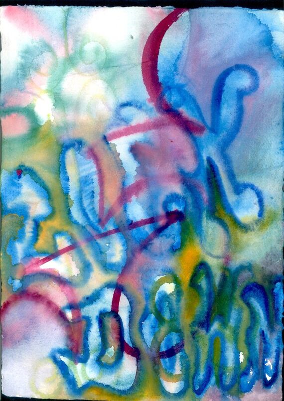 Untitled #14 (aquarel) by Alžběta Krňanská,