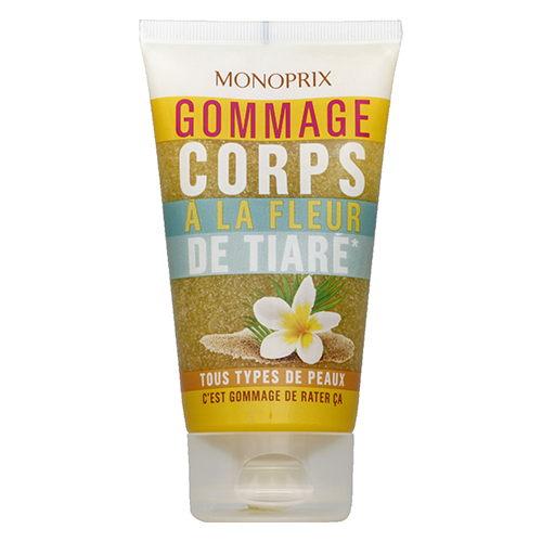 Pharmadepot Monoprix Body scrub with tiaré flower for