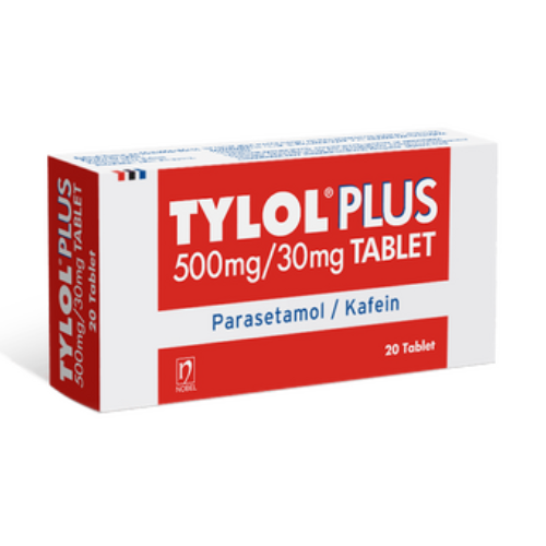 ტაილოლი პლუსი ტაბლეტი 500მგ+30მგ #20