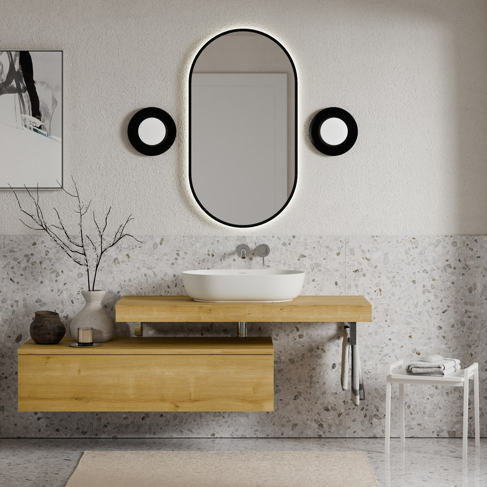 Blanc mat / 100 cm / 100 cm