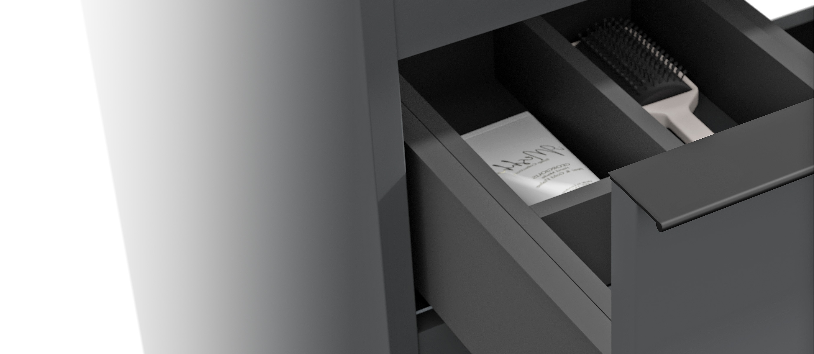 Schwarz matt / Anthrazit matt / Schwarz matt