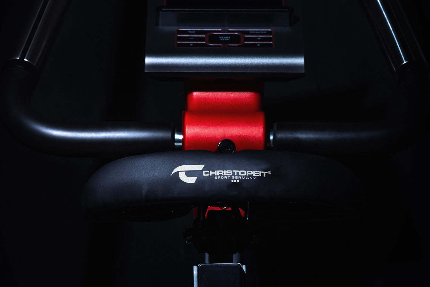 Ergometer ET 6 inkl. Pulsmessgurt: Bequemes Sitzen