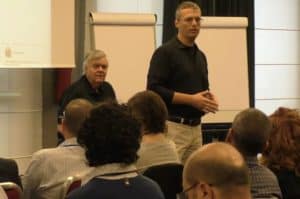 Andrea Frausin e Frank Pucelik in azione