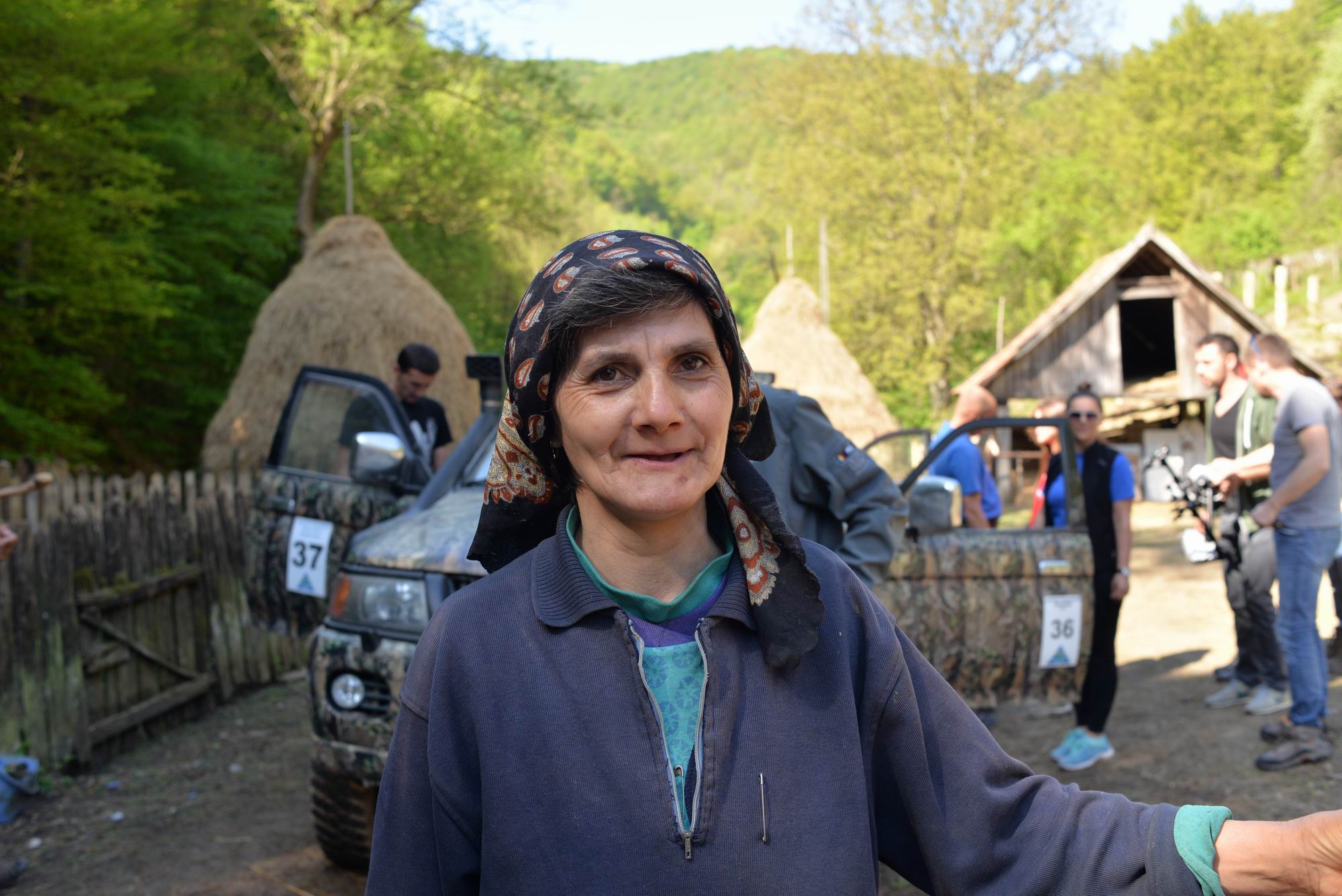 Maria locuiește la Șopotu Nou de 35 de ani