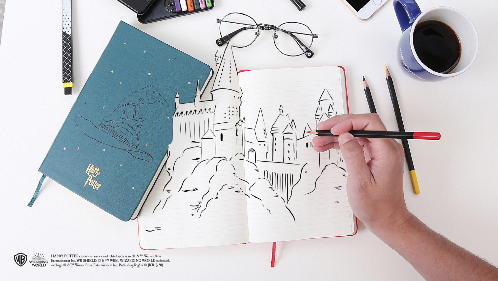 Moleskine Harry Potter Ecco una Limited Edition dedicata al mago Potter