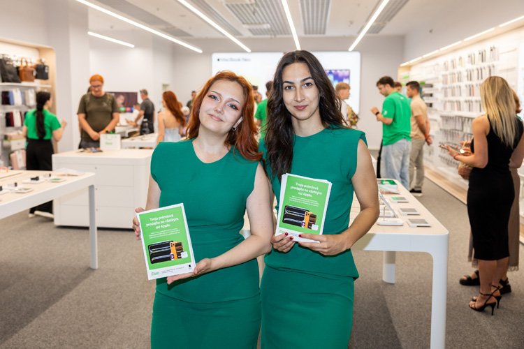 Fotka z predajne iStores Europa Banská Bystrica