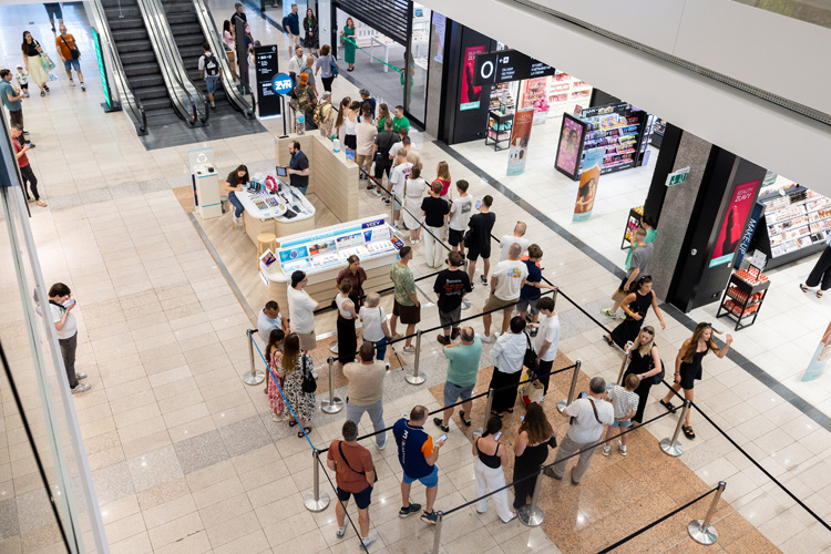Fotka z predajne iStores Europa Banská Bystrica