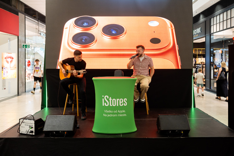 Fotka z predajne iStores Europa Banská Bystrica