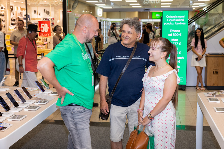 Fotka z predajne iStores Europa Banská Bystrica