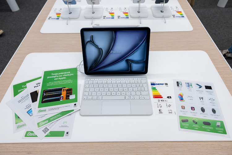 Fotka z predajne iStores Europa Banská Bystrica