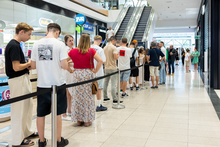 Fotka z predajne iStores Europa Banská Bystrica