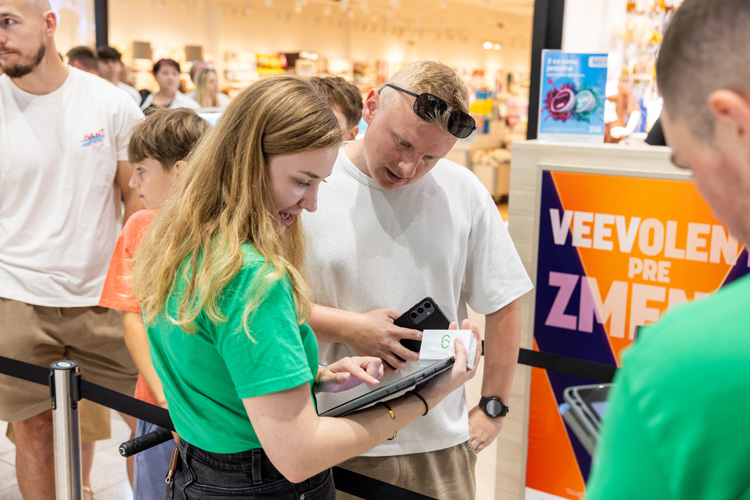 Fotka z predajne iStores Europa Banská Bystrica