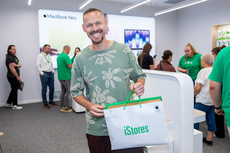Fotka z predajne iStores Europa Banská Bystrica