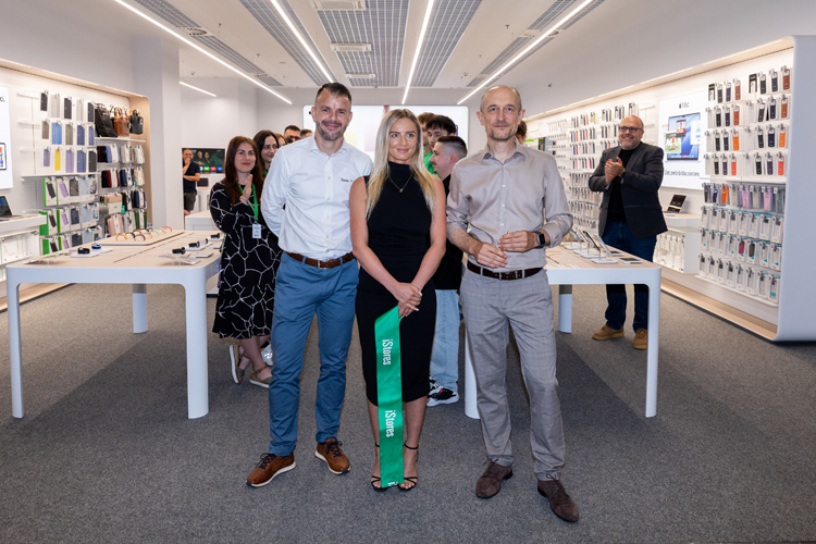 Fotka z predajne iStores Europa Banská Bystrica