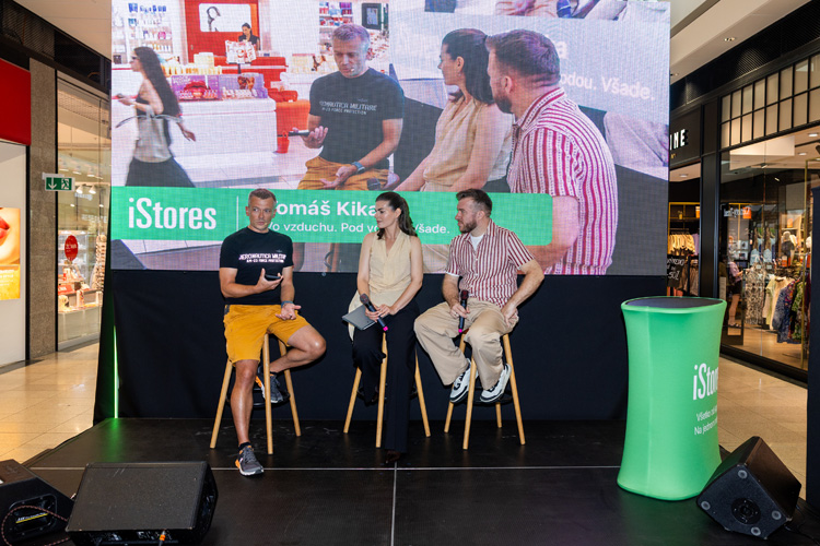 Fotka z predajne iStores Europa Banská Bystrica