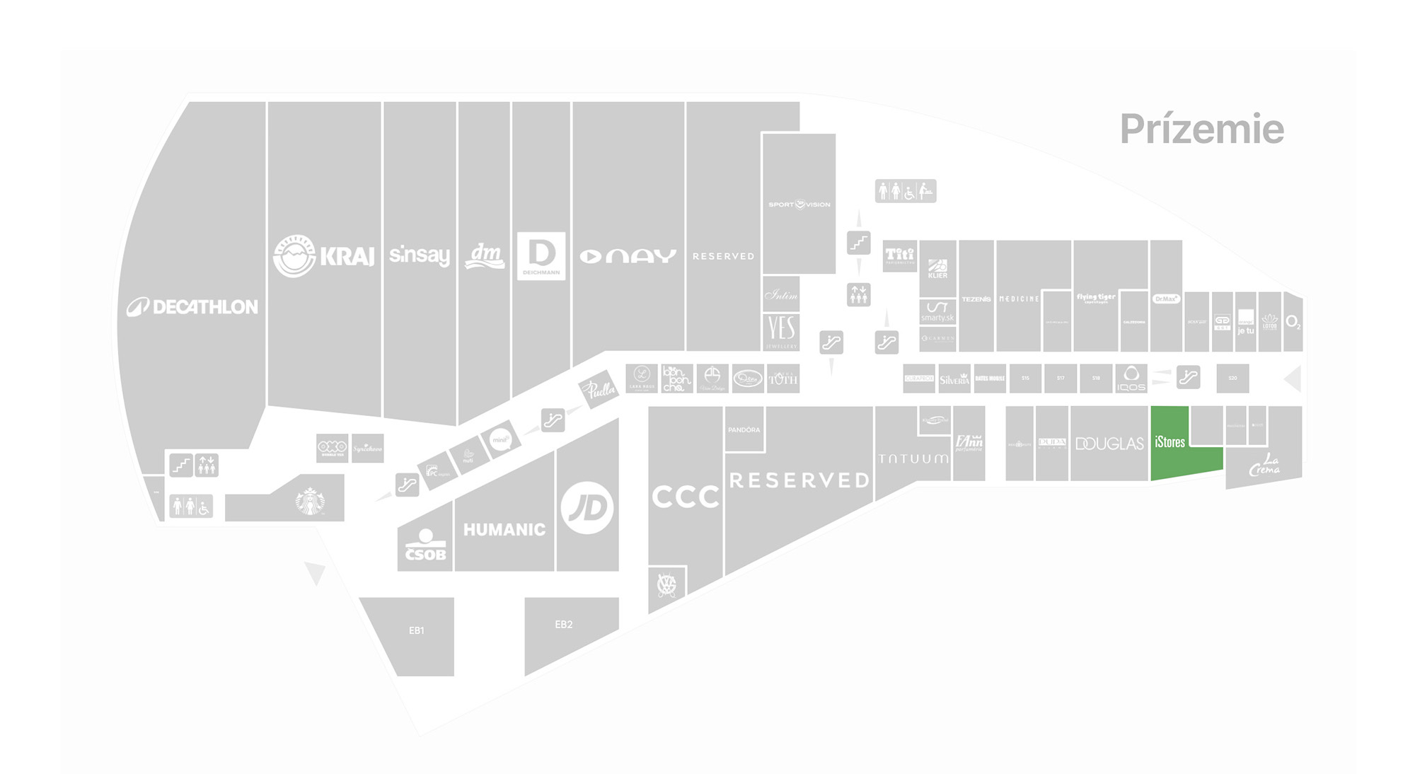 Europa SC Banská Bystrica — mapa