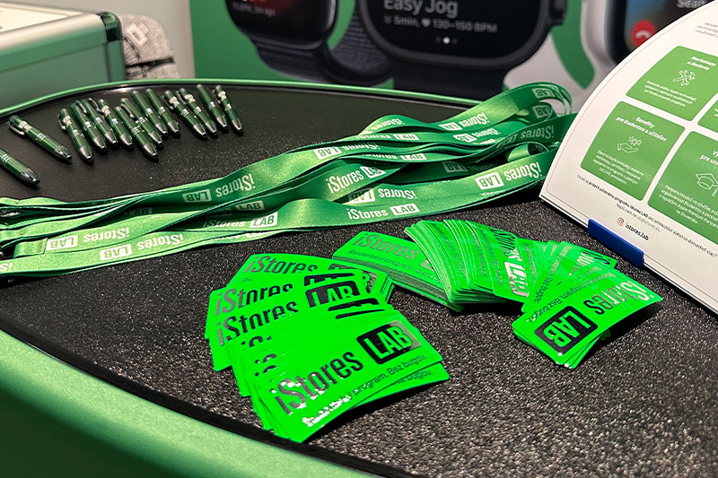iStores LAB merch
