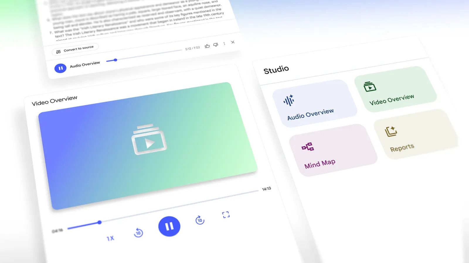 NotebookLM навчився створювати відео з PDF і нотаток — Google додала функцію Video Overviews