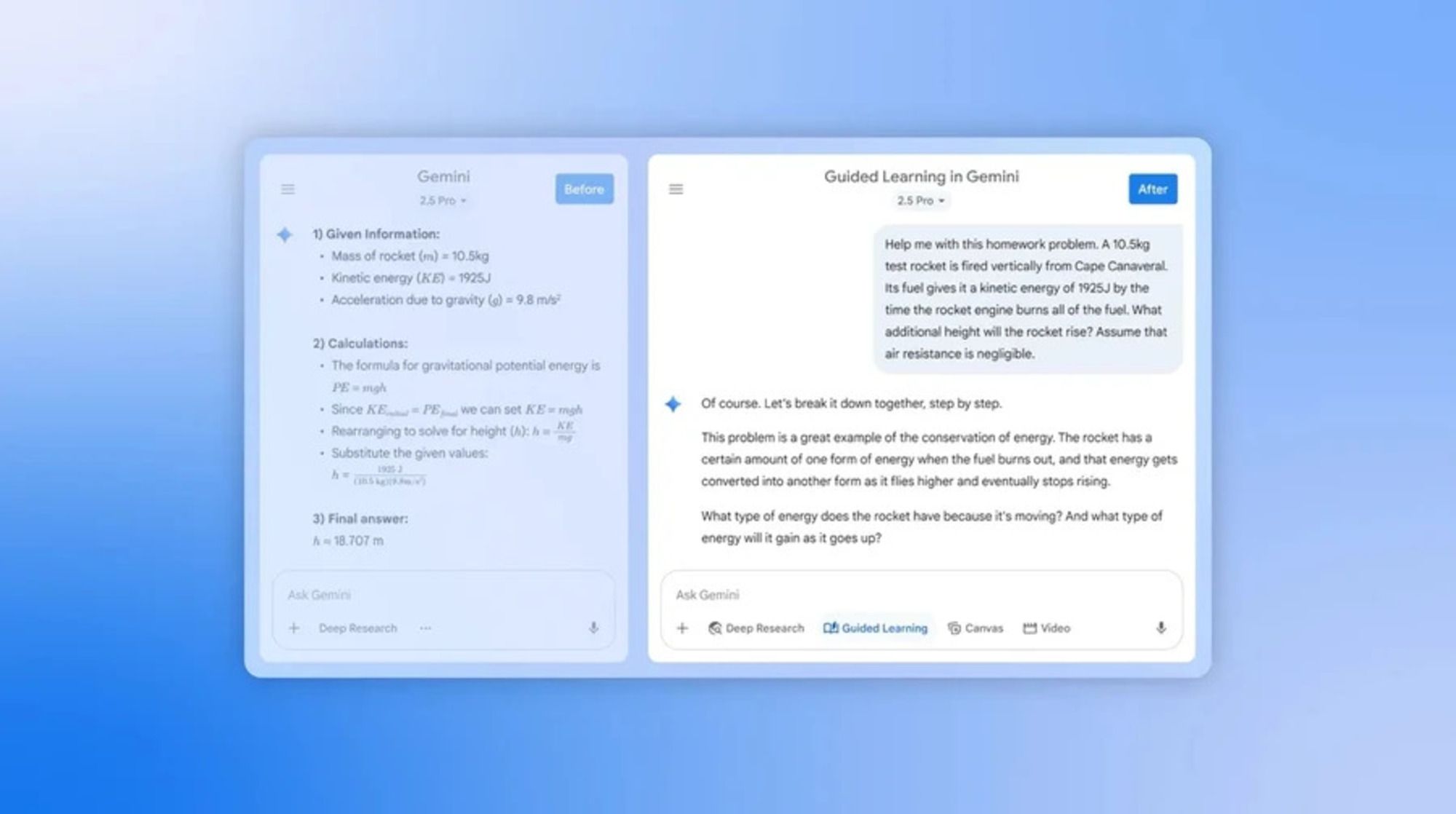 Gemini запускає Guided Learning — новий формат навчання без готових відповідей