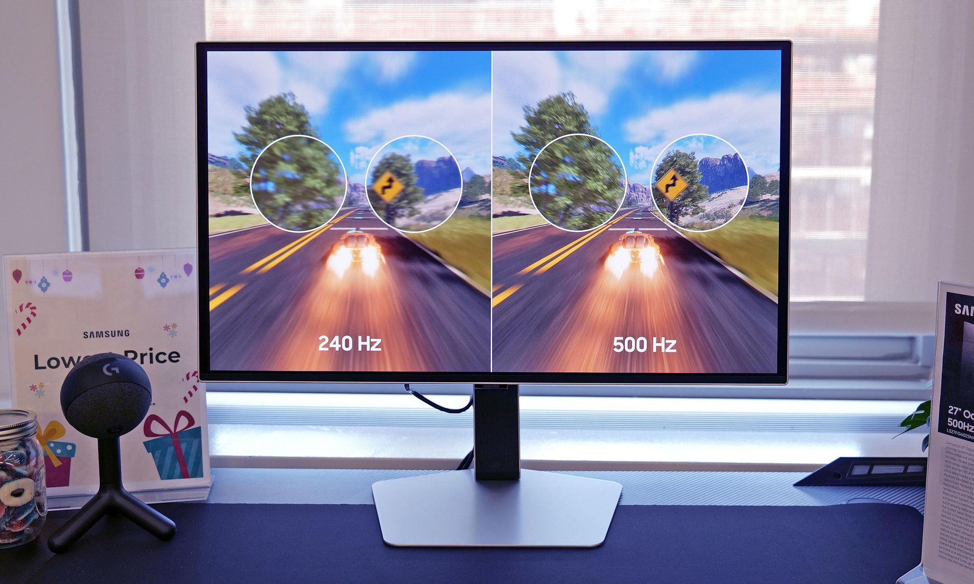 Samsung представила Odyssey OLED G6 — перший у світі OLED-монітор із частотою 500 Гц