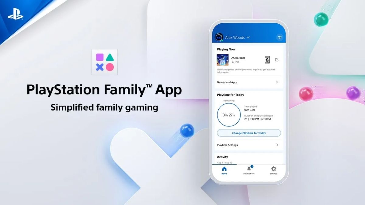 PlayStation запускає застосунок для батьківського контролю та сімейного управління