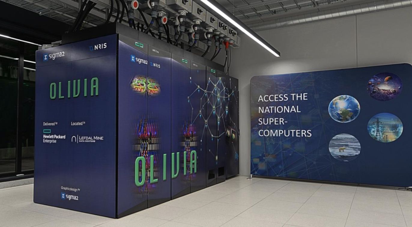 Найпотужніший суперкомп’ютер Норвегії використовує надлишкове тепло для вирощування лосося