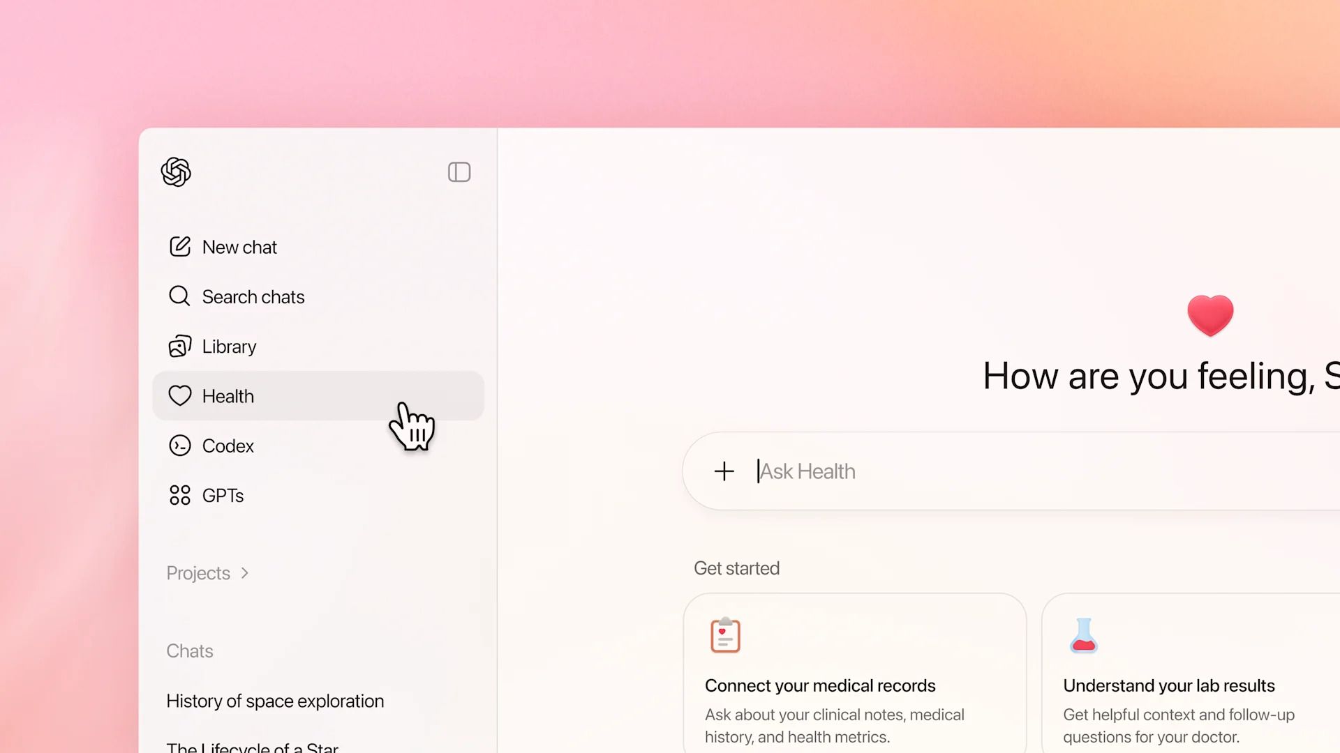 OpenAI запустила ChatGPT Health для аналізу медичних даних і підготовки до візитів до лікаря