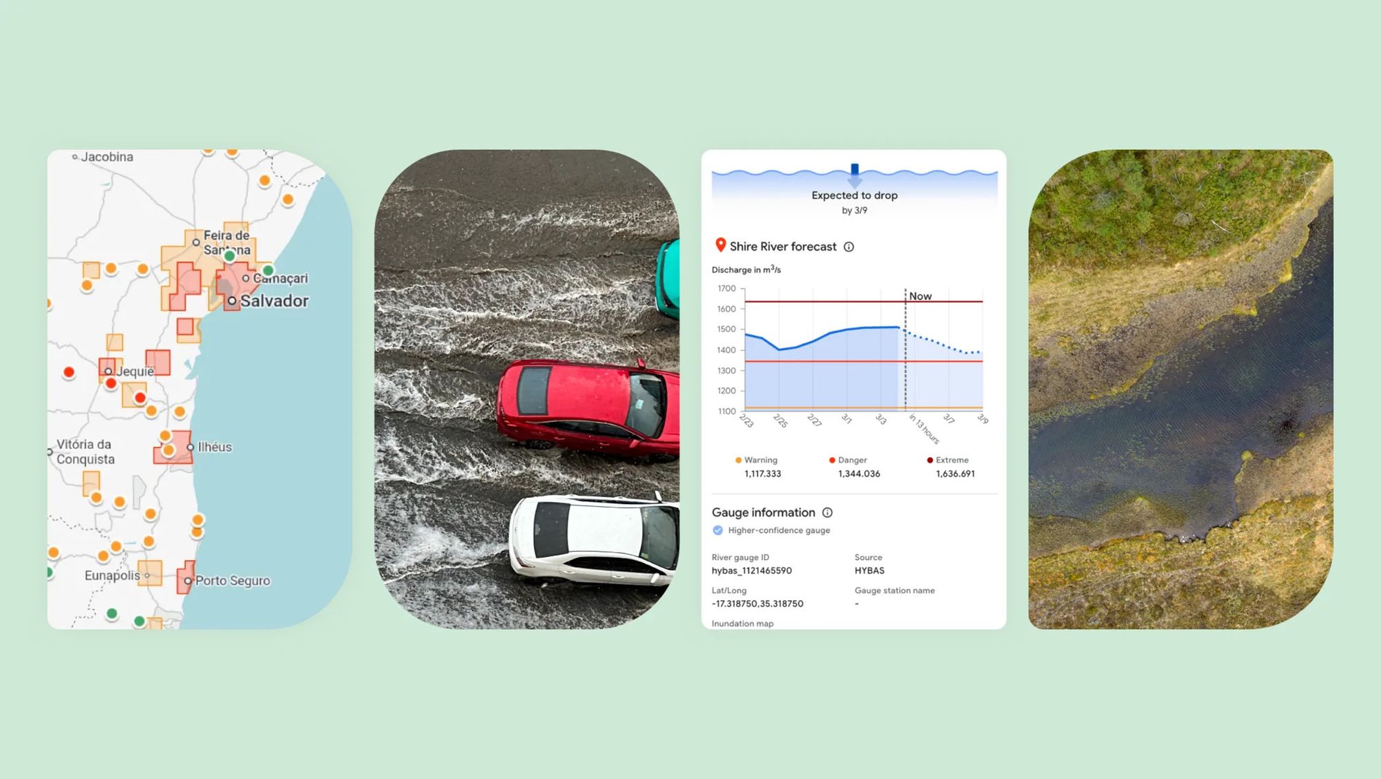 Google презентувала AI-інструмент для прогнозування раптових повеней