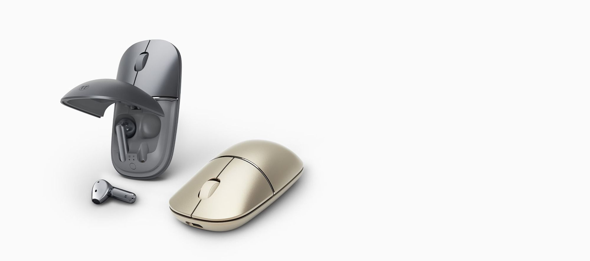 Honor представила MouseBuds Pro — бездротову мишу для ноутбука, яка заряджає TWS-навушники