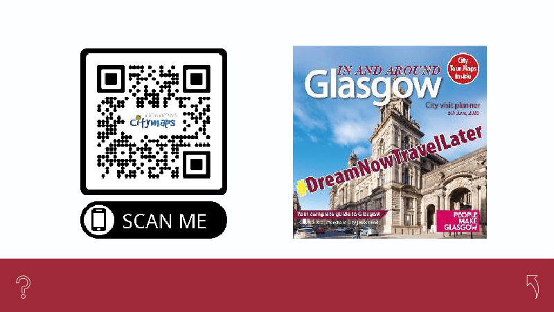 QR Codes enable no-touch access to a downloadable PDF of Download CityMaps
